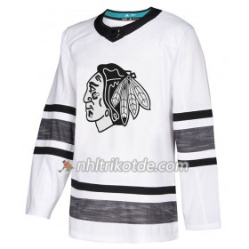Chicago Blackhawks Trikot Blank 2019 All-Star Adidas Weiß Authentic - Herren